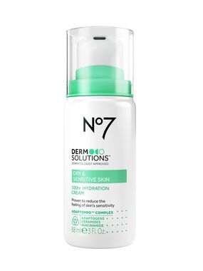 No7 Derm Solutions Dry & Sensitive Skin 100hr Hydration Cream 3fl oz